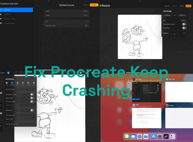 Does Anyone Know How Fix This On Procreate R Procreate - Abstract Texture Collection - Full HD Quality