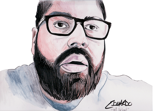 Colored Pencil Self Portrait