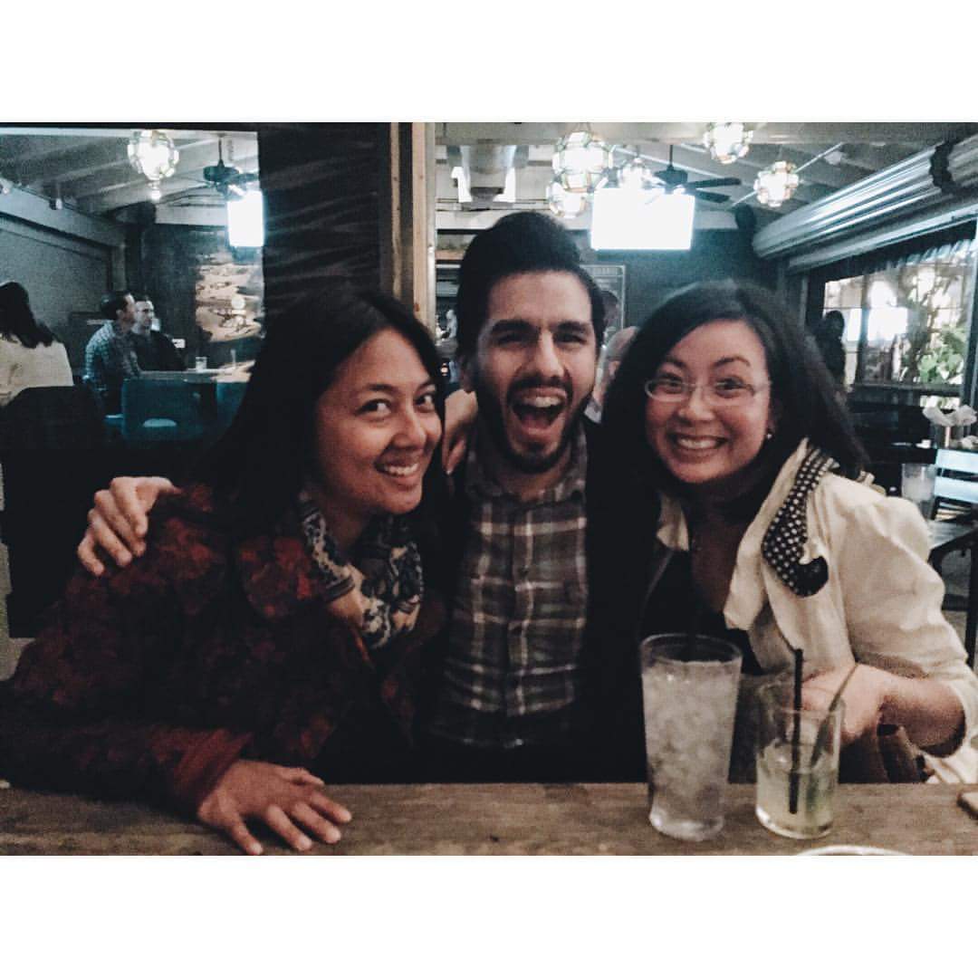 In Houston with fellow yogis & artists Carlos and Rachel