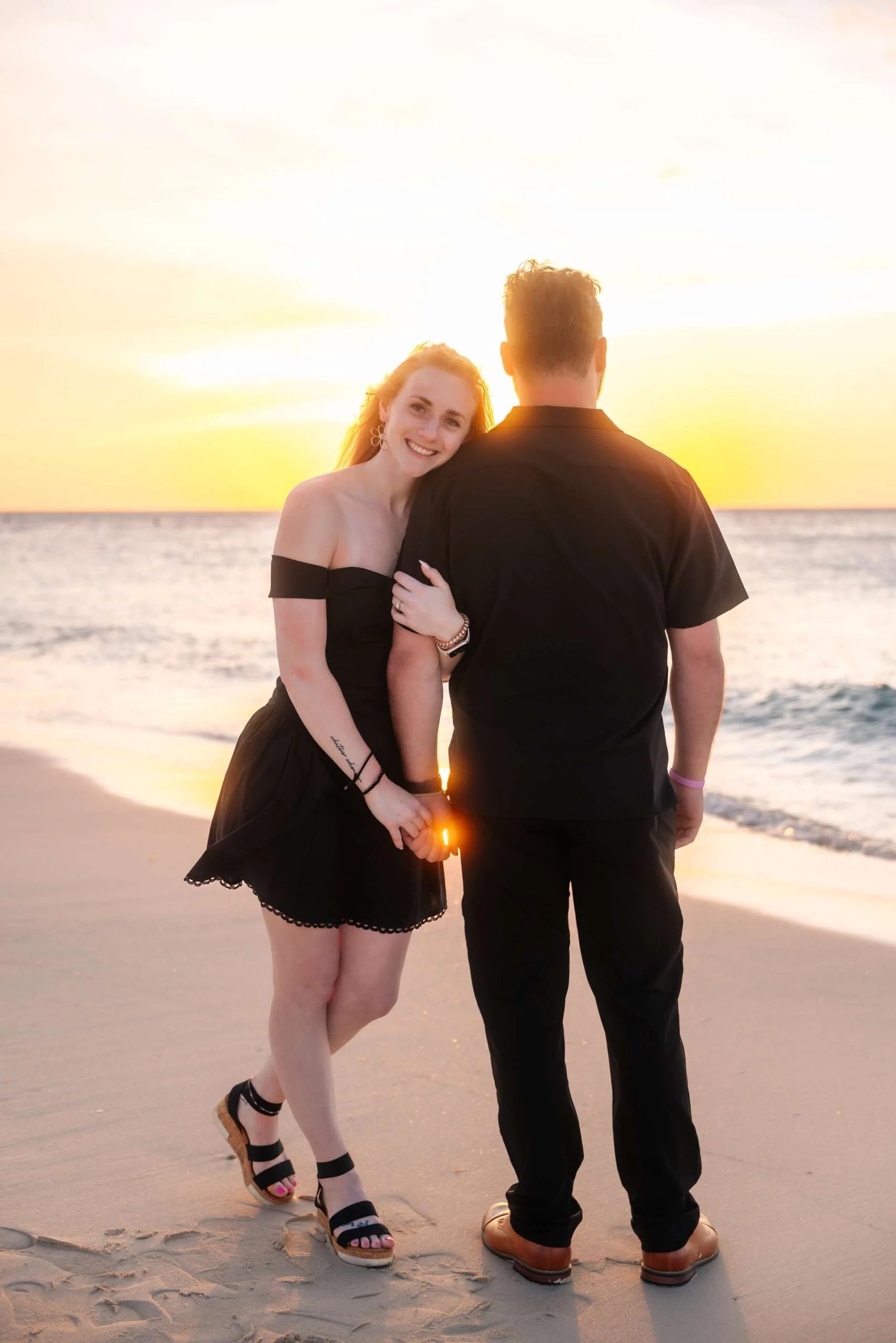 Beach proposal photoshoot Aruba