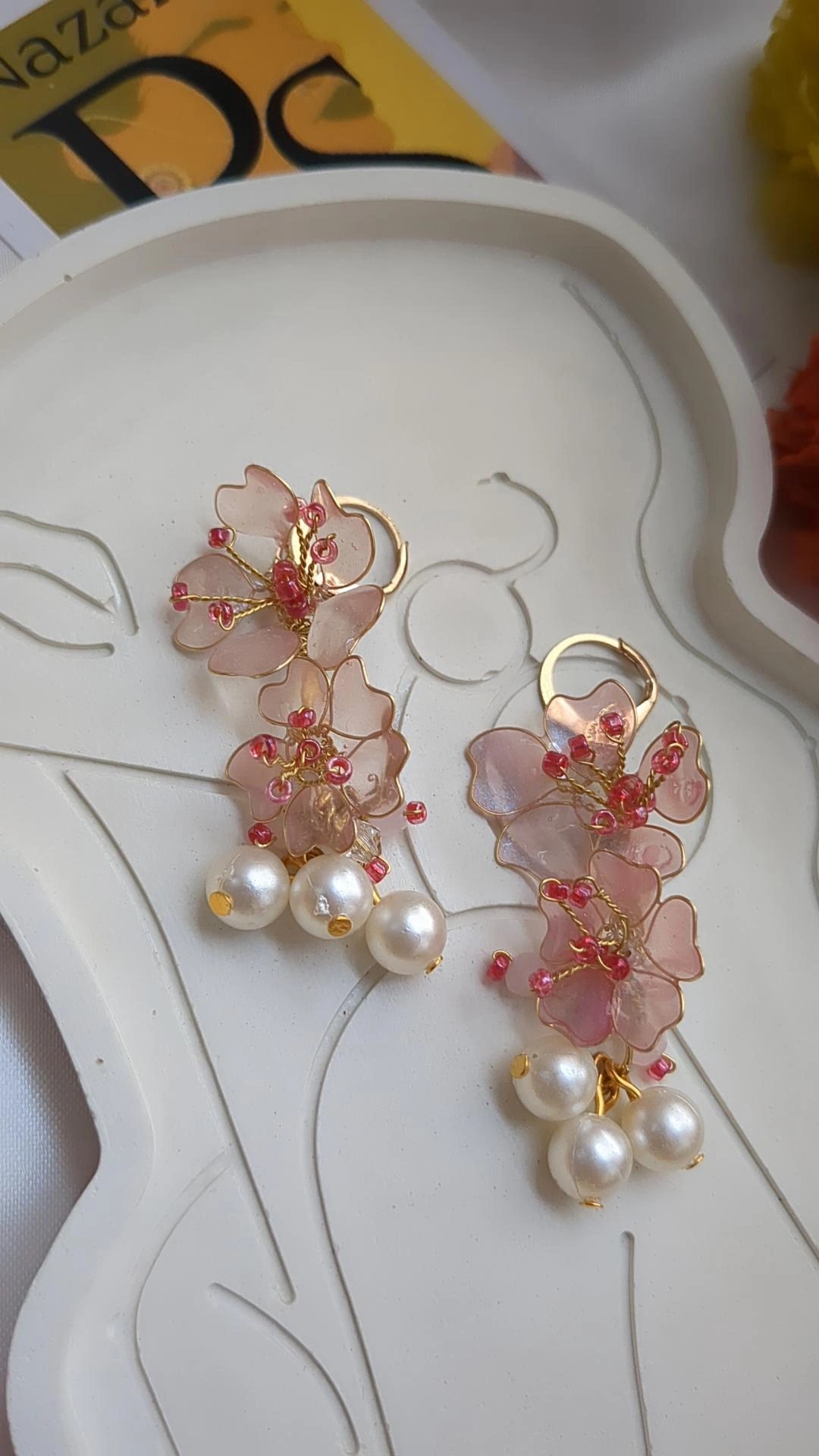 Sakura earrings