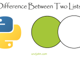 How To Find The Difference Between Two Lists In Python