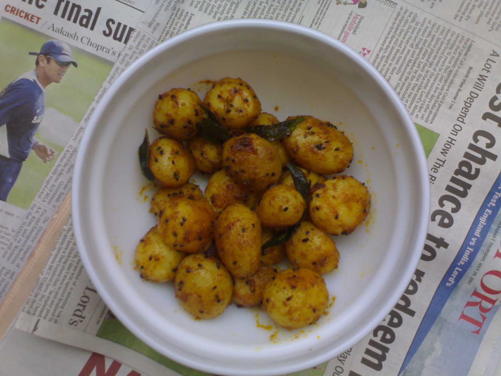 Recipe For Baby Potato With Nigella Kalonji Aloo Recipe Escapades