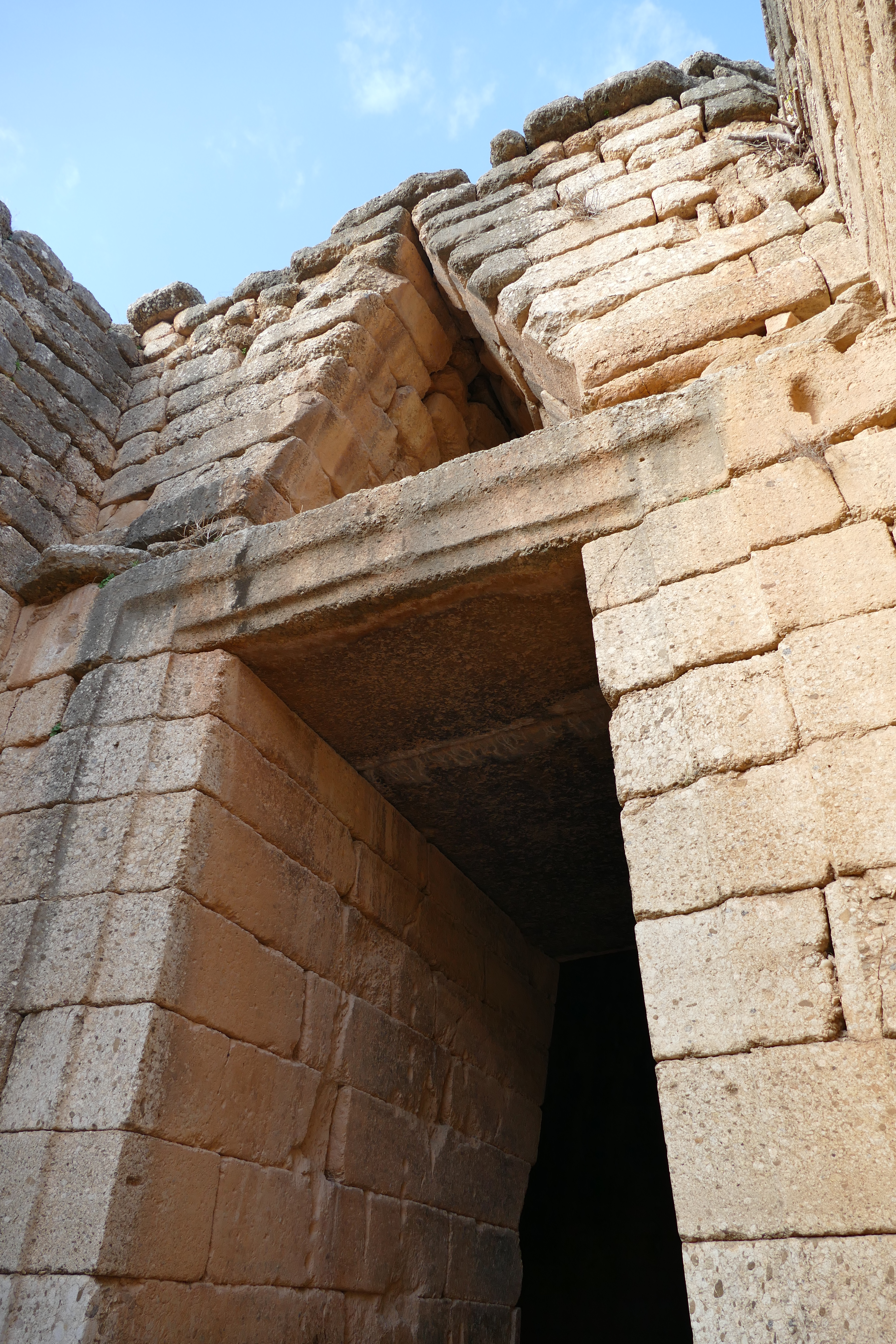 Entrance to the "Treasury of Atreus"