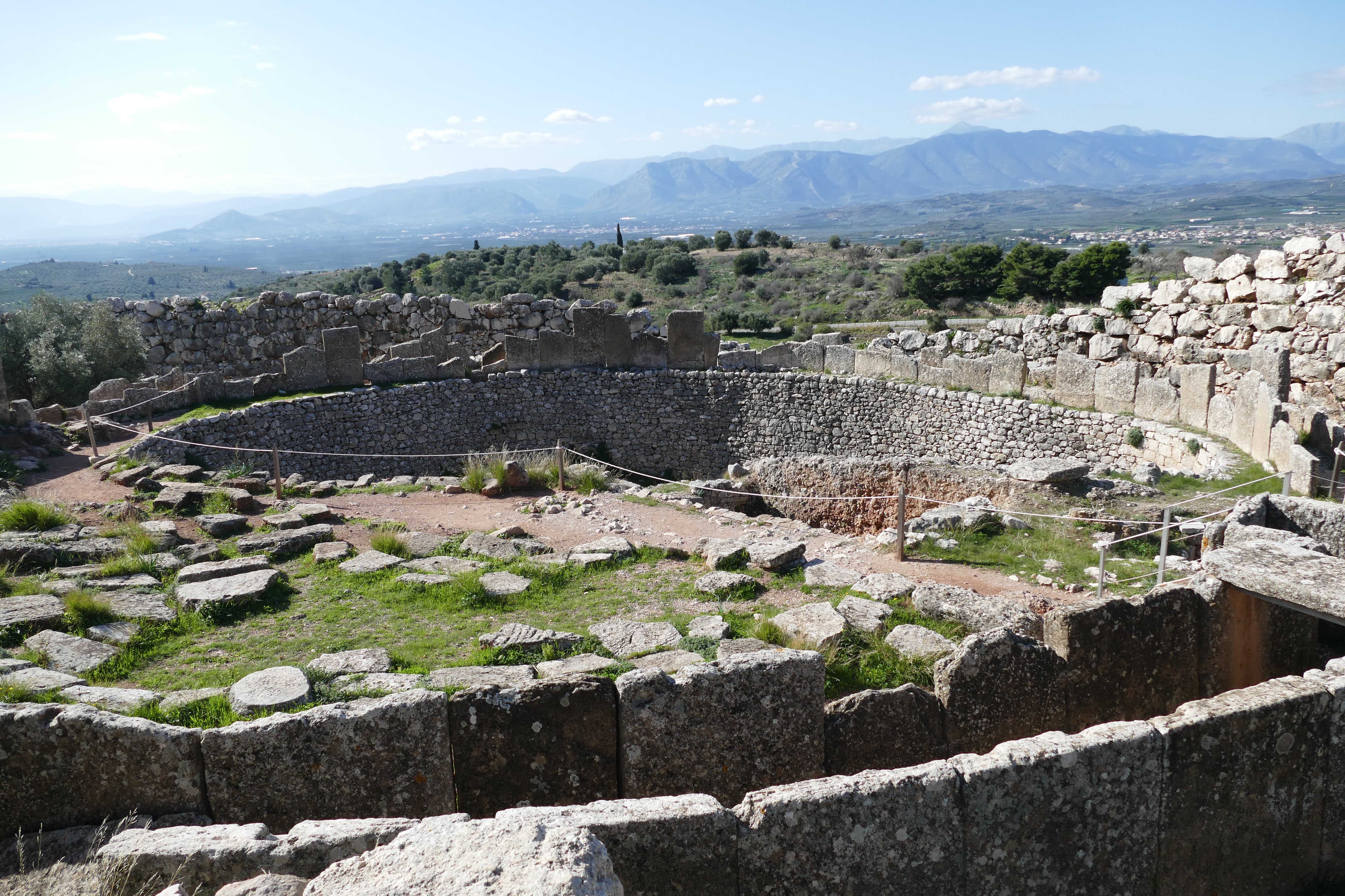 Grave Circle A at Mycenae