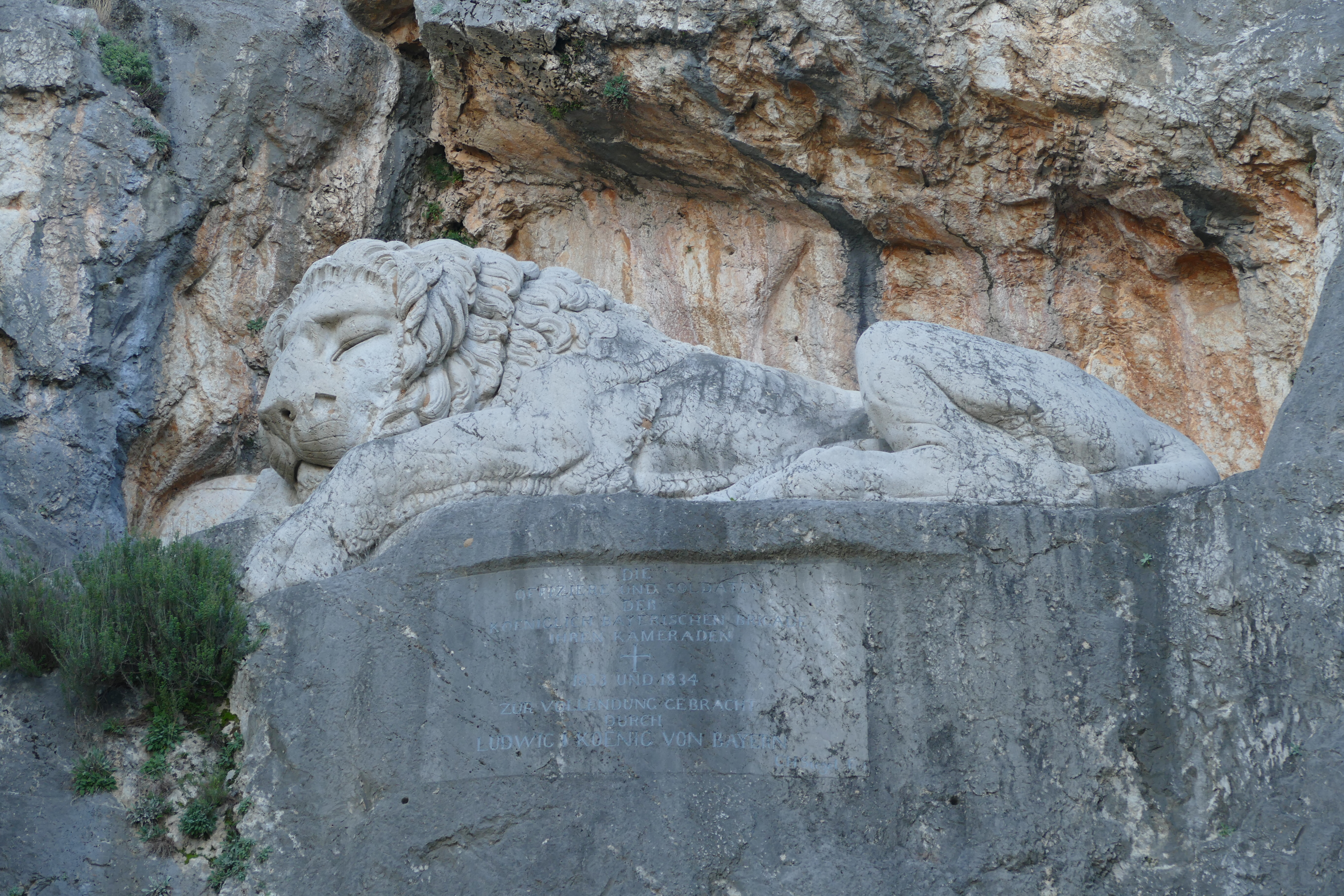 Sleeping Lion at Nauplio