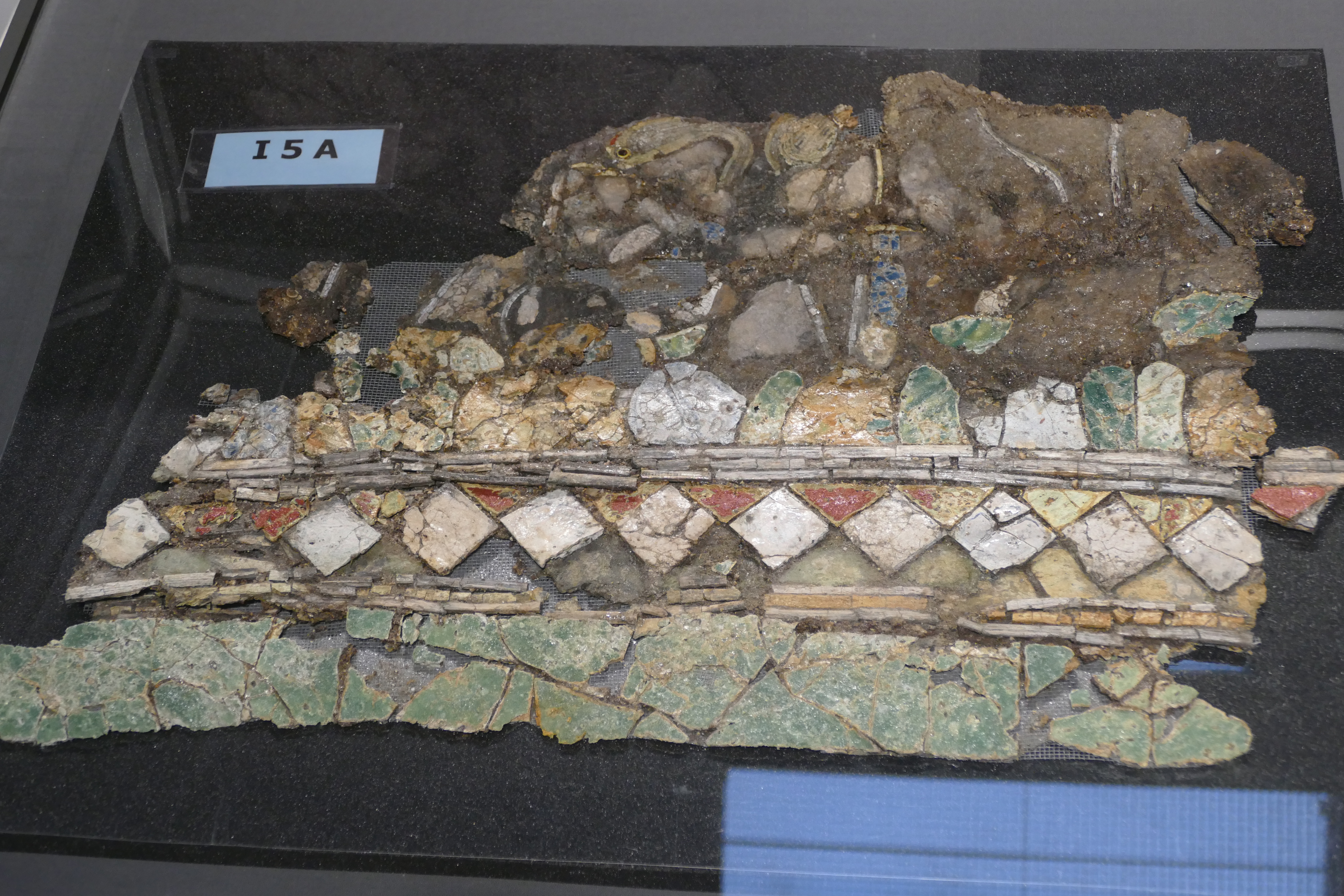 A Glass Panel from Kenchreai (Isthmia Museum)