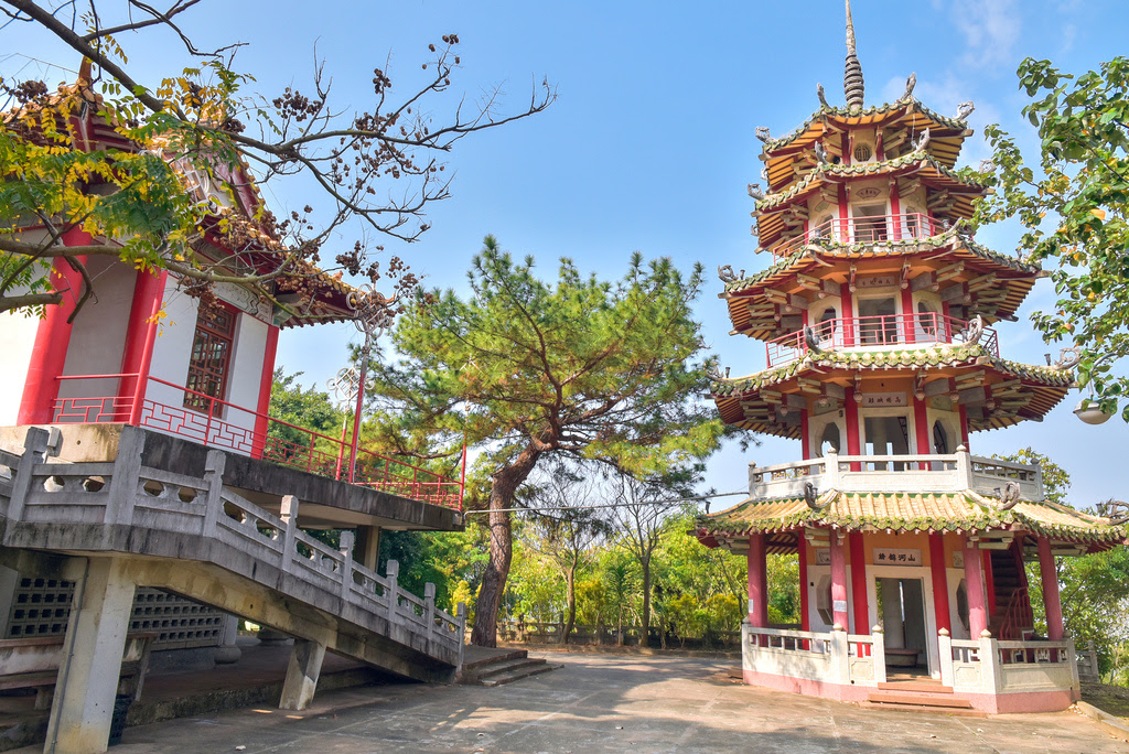 彰化員林【百果山風景區】員林神社、百果山廣天宮 | 登高飽覽員林市風光