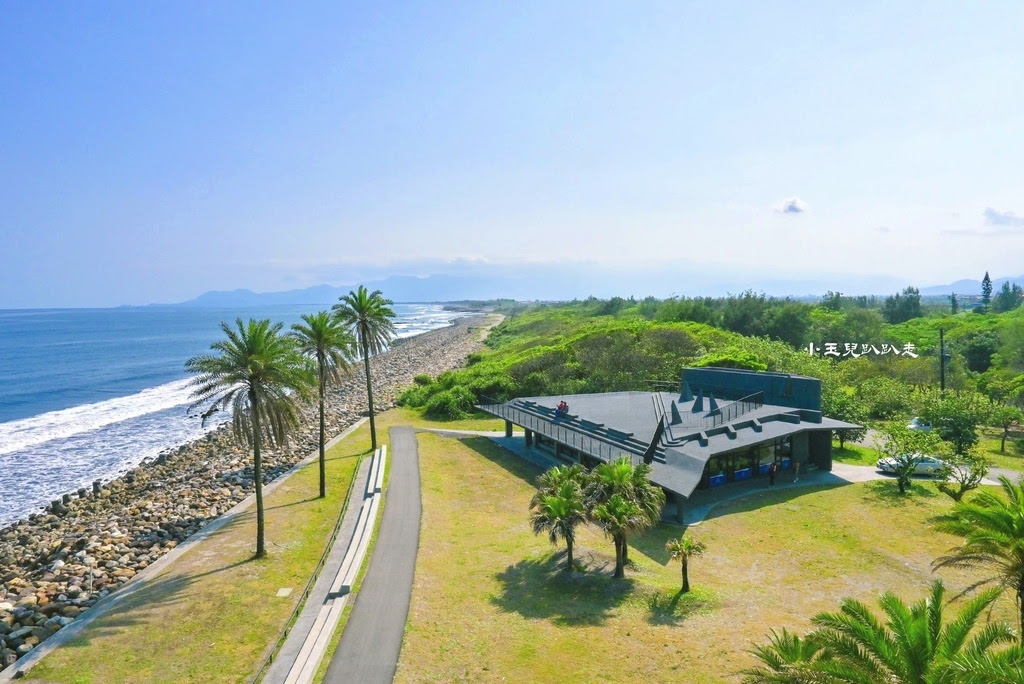 宜蘭頭城濱海森林公園景觀咖啡廳 | 八角瞭望台旁可眺望龜山島美景