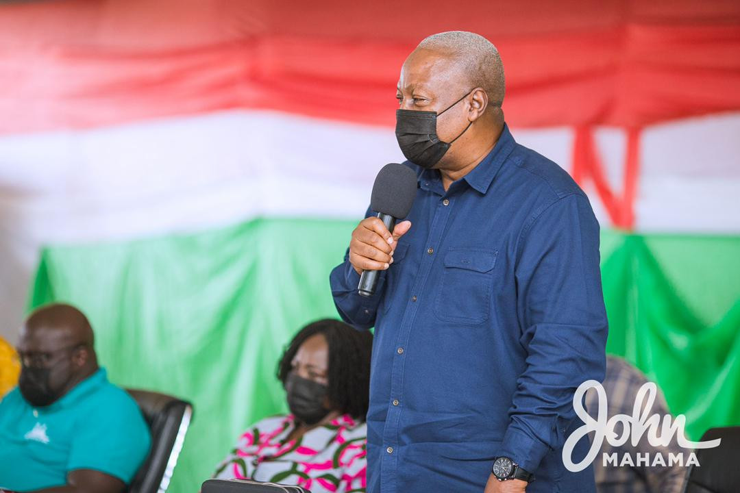 John Mahama of the NDC