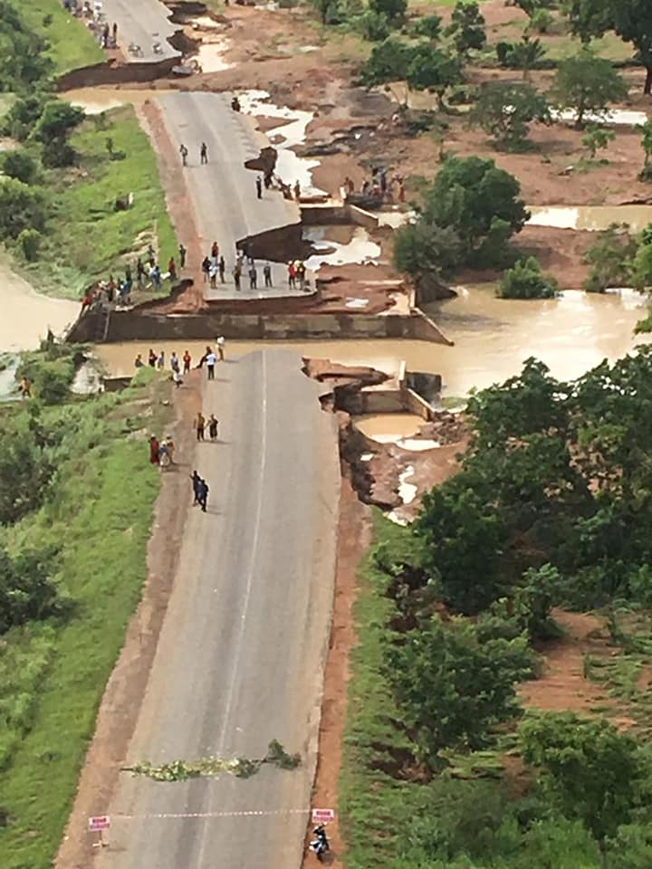 Road Destruction in Upper West Region