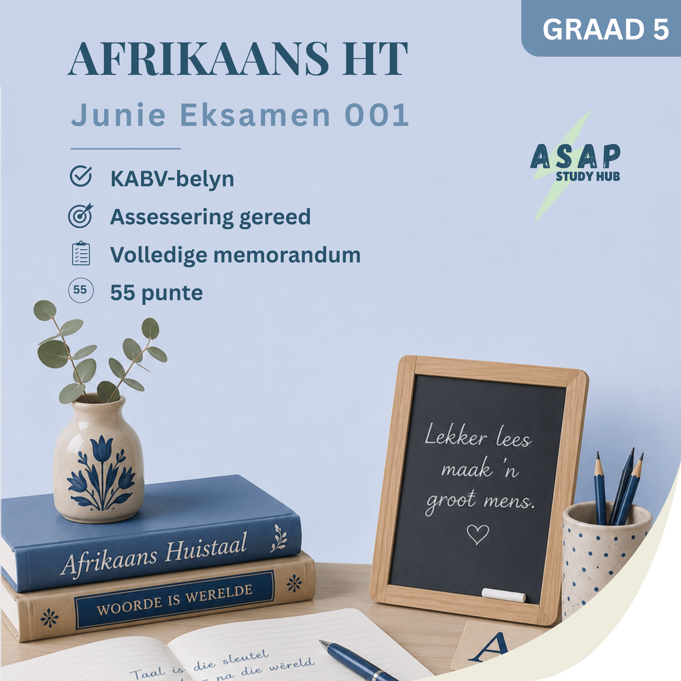 Afrikaans Huistaal Gr.5 - November eksamen 001