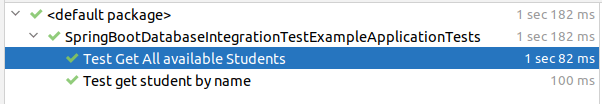 spring boot database integration testing example