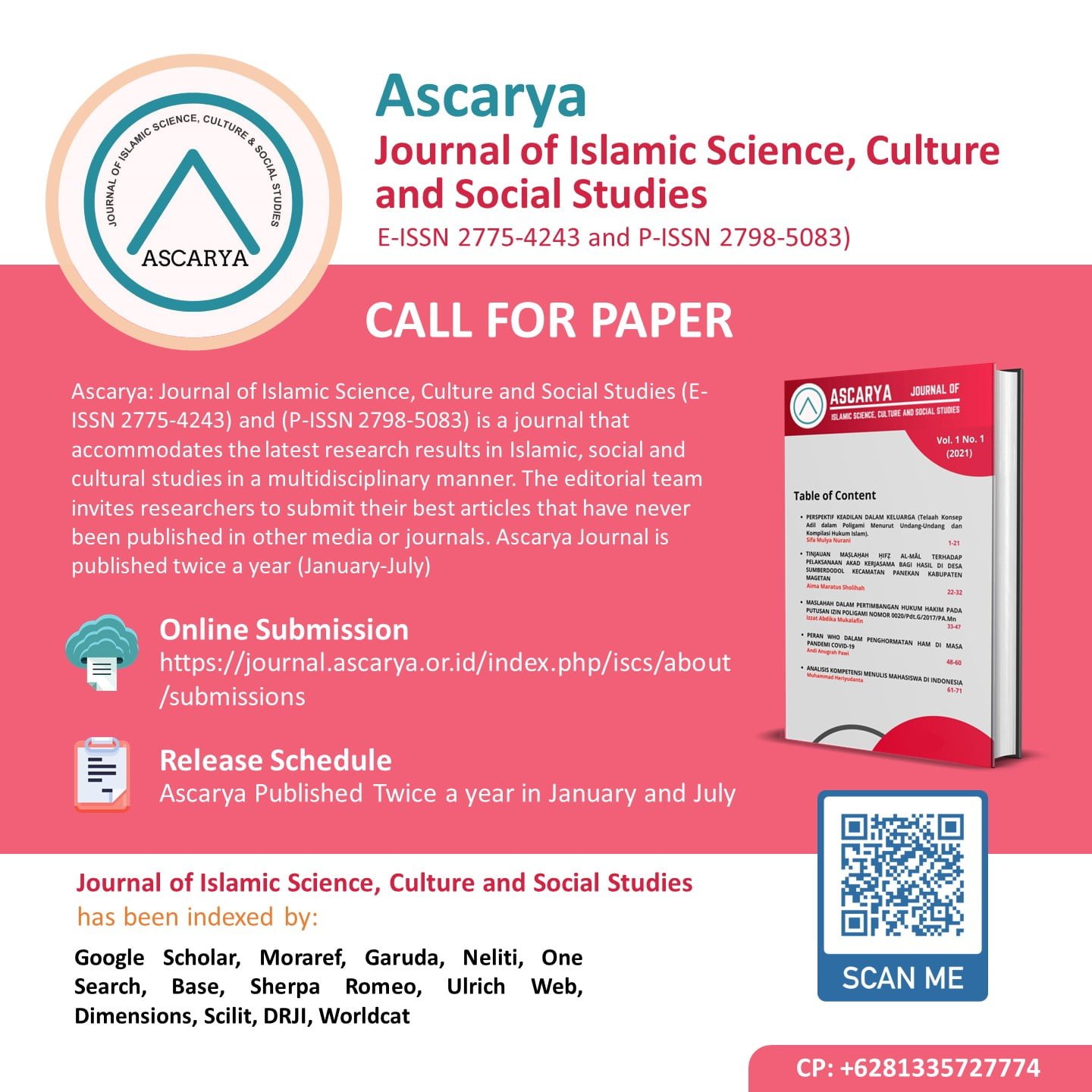 Publish Yout Article: Fast Track Review - Ascarya Solution