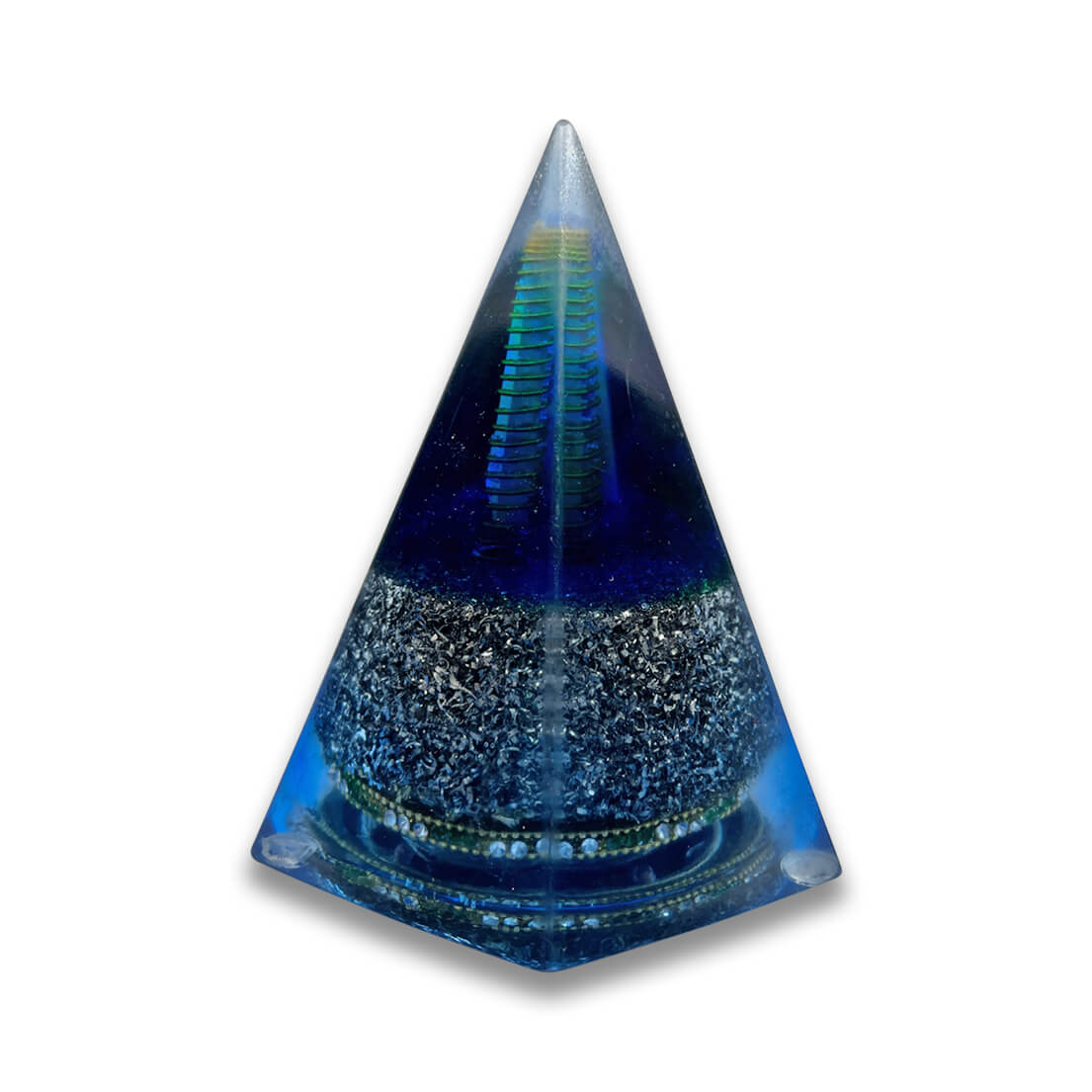 Deep Blue - Medium Pyramid Orgone Generator