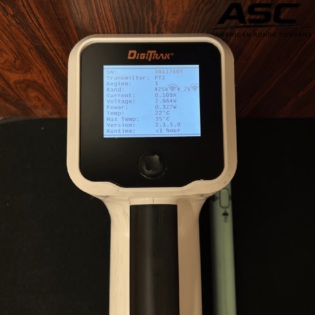 DigiTrak® Falcon F2+ Locator w/ Sonde & Batteries