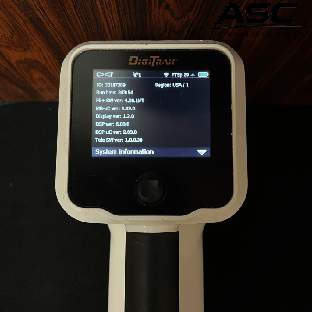 DigiTrak® Falcon F5+ Locator w/ Display, Sonde & Batteries