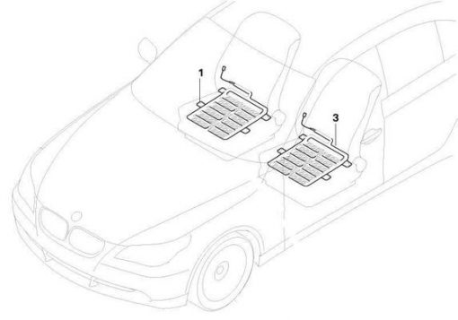 Hướng dẫn khắc phục lỗi cảm biến trọng lượng ghế phụ bmw