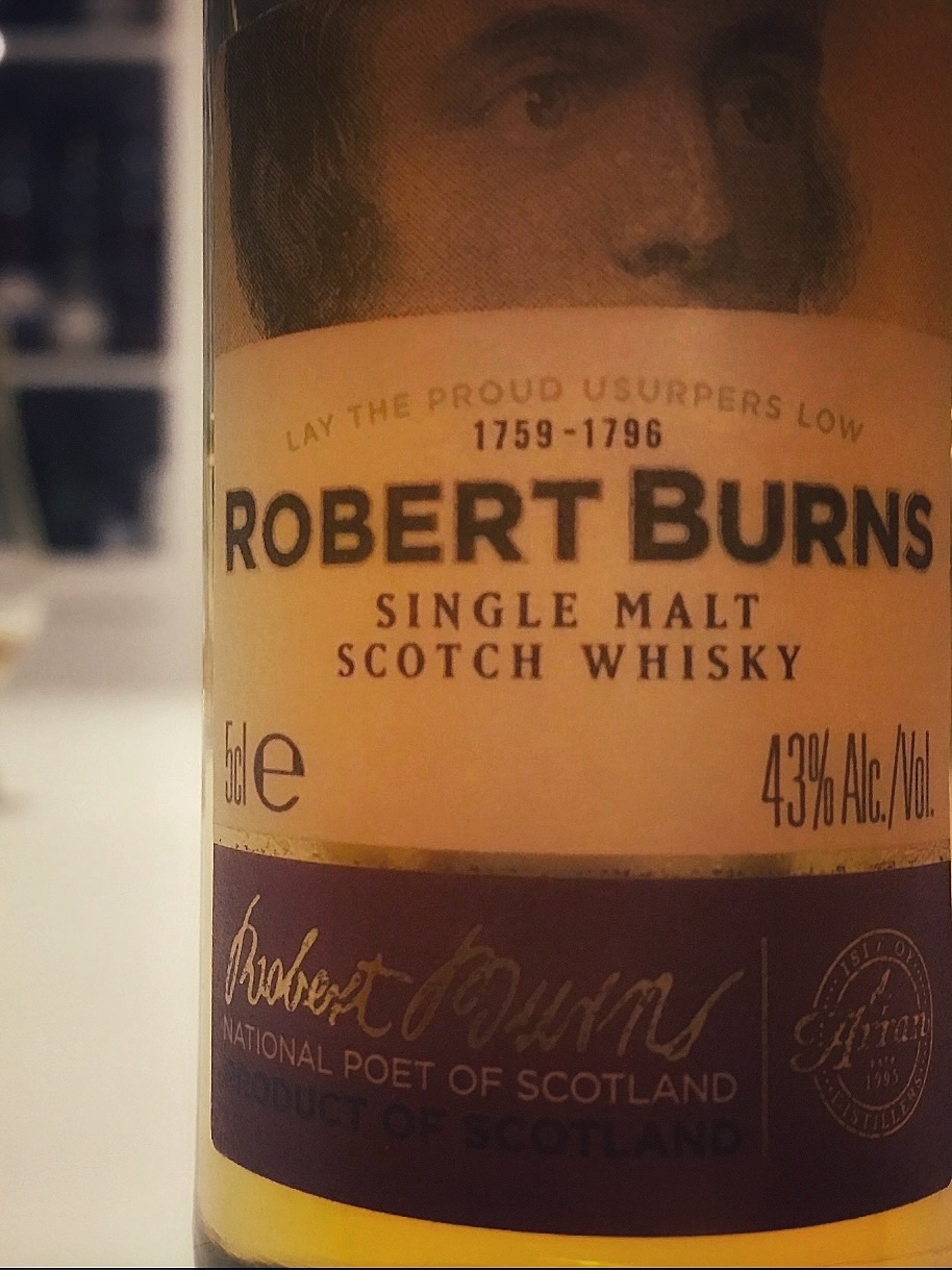 Robert Burns Single Malt (Arran) - A Scot on Scotch