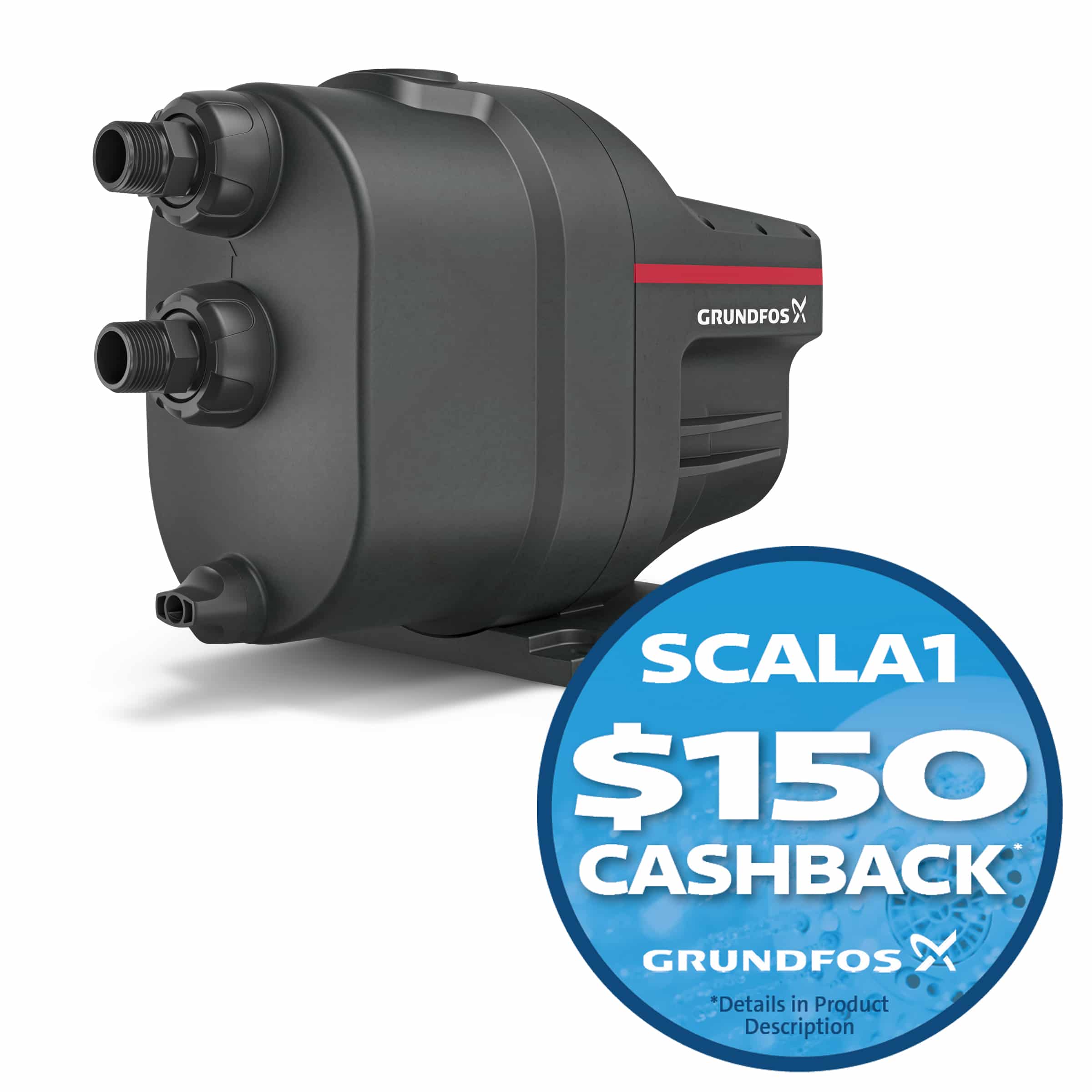 Grundfos SCALA1 3-45 Self Priming Pressure Booster