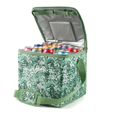 Urban Nature Leaf Print Cooler Bag 20l Outdoor Garden George At Asda