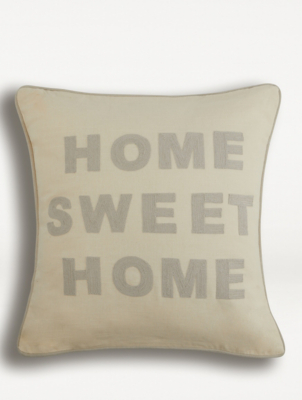 Home sweet home cushion