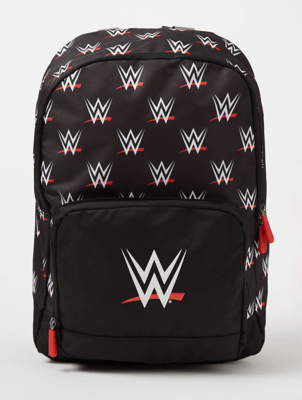 Wwe Black And Red Logo Rucksack Kids George