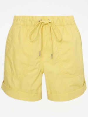 Yellow Drawstring Shorts - Modern High Resolution Landscape Arts | Free Download