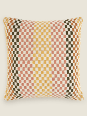 Basketweave cushion