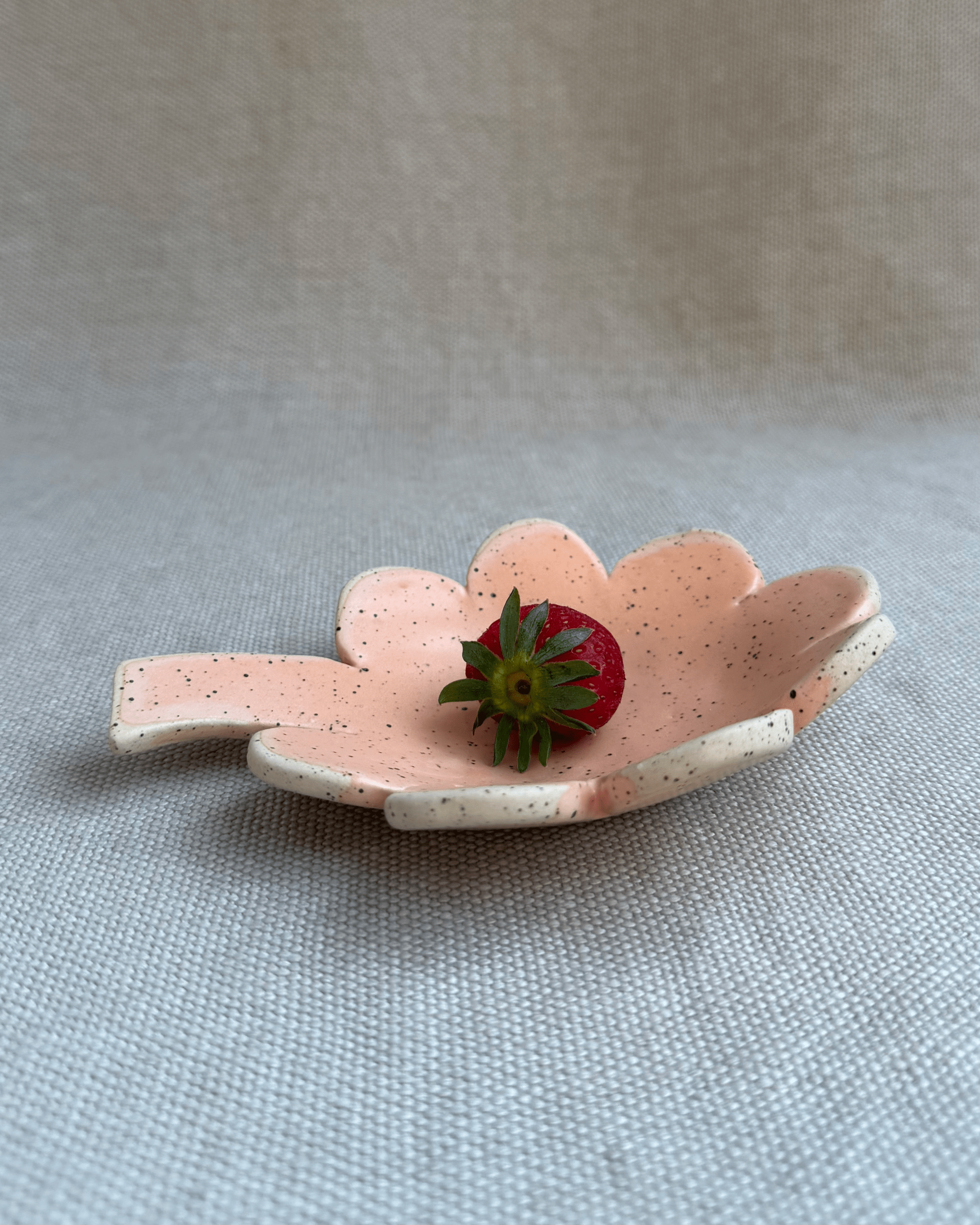 Orange Flower Dish