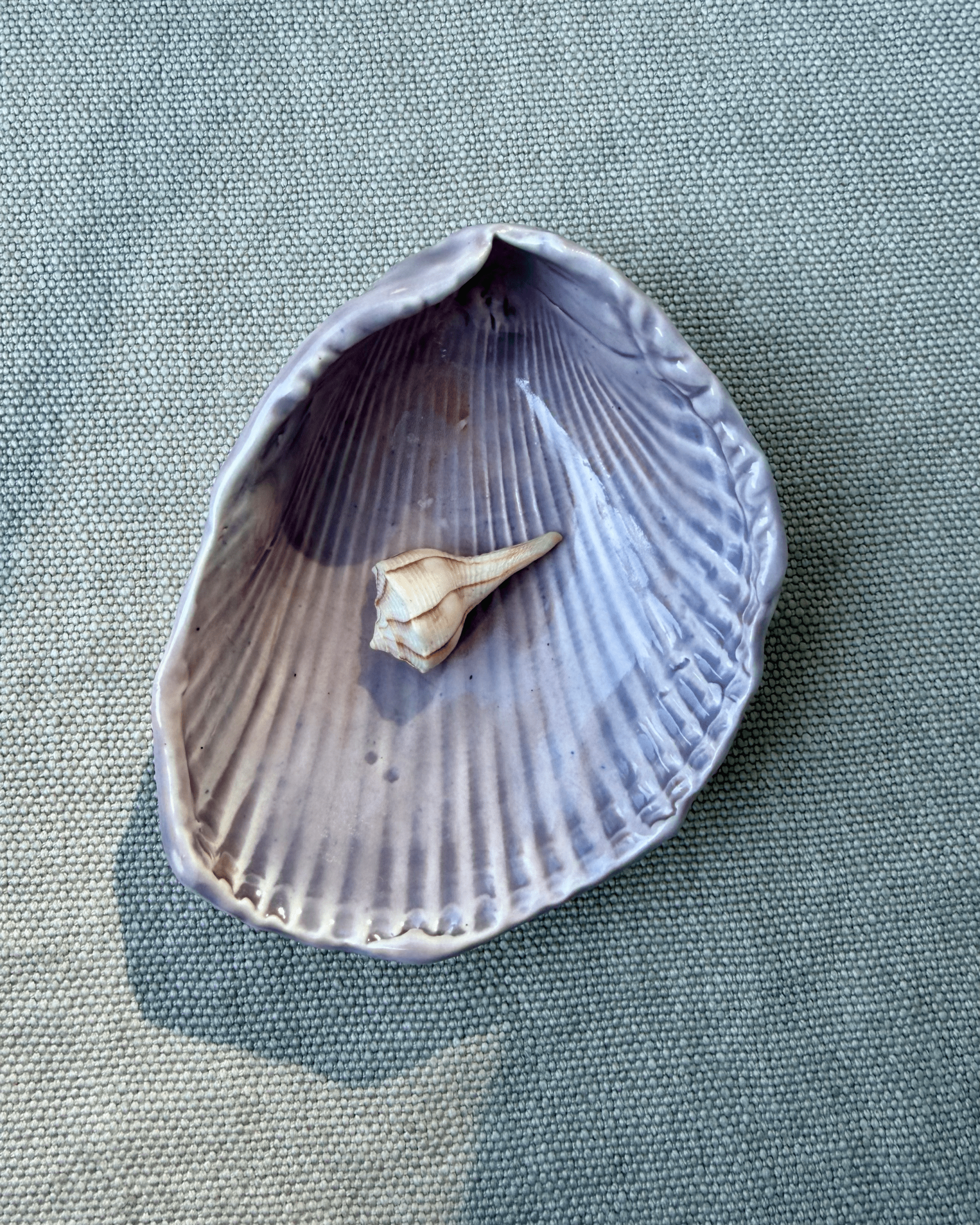 Shell Dish - Purple