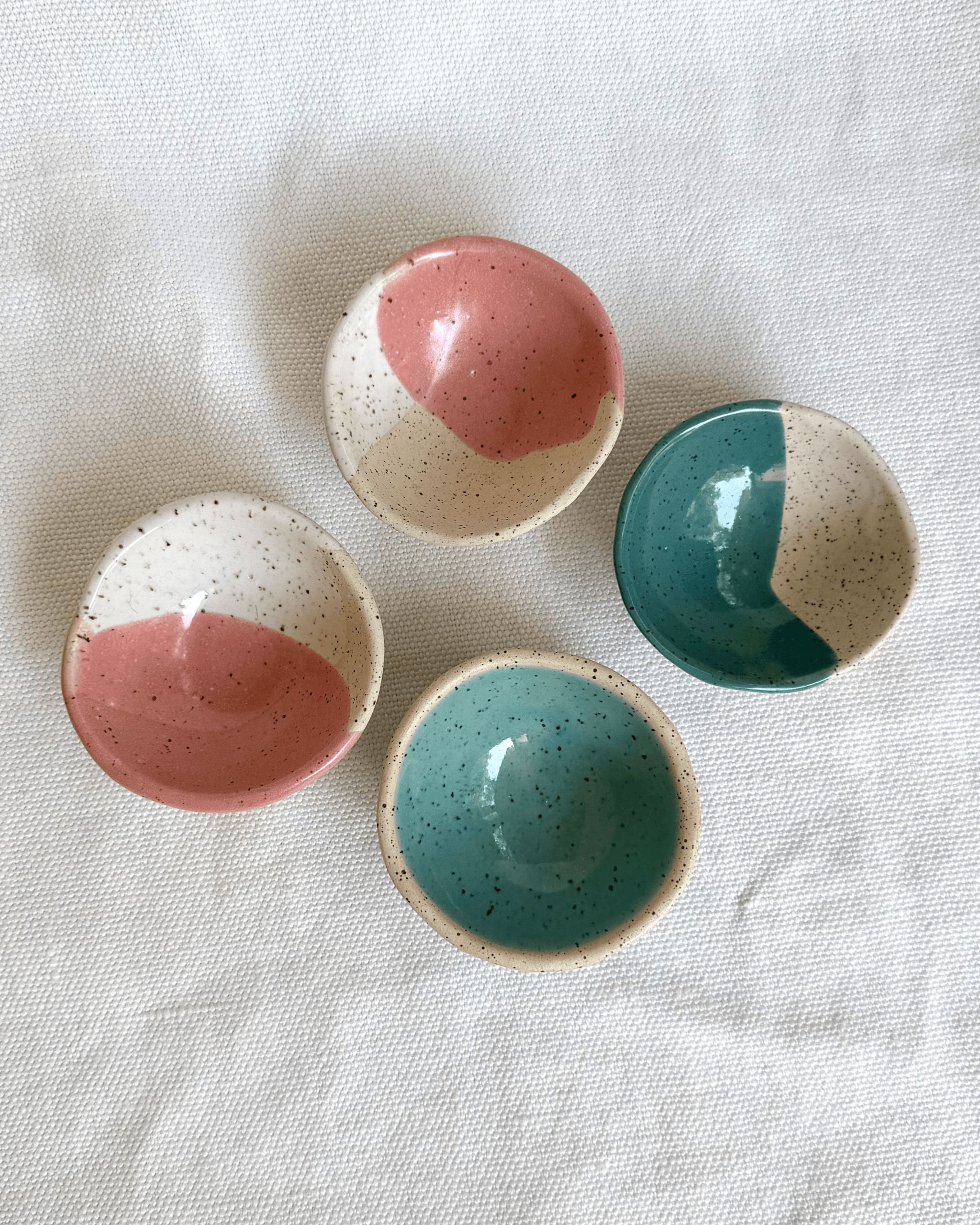 Small Dish - One of a kind in Pink or Green