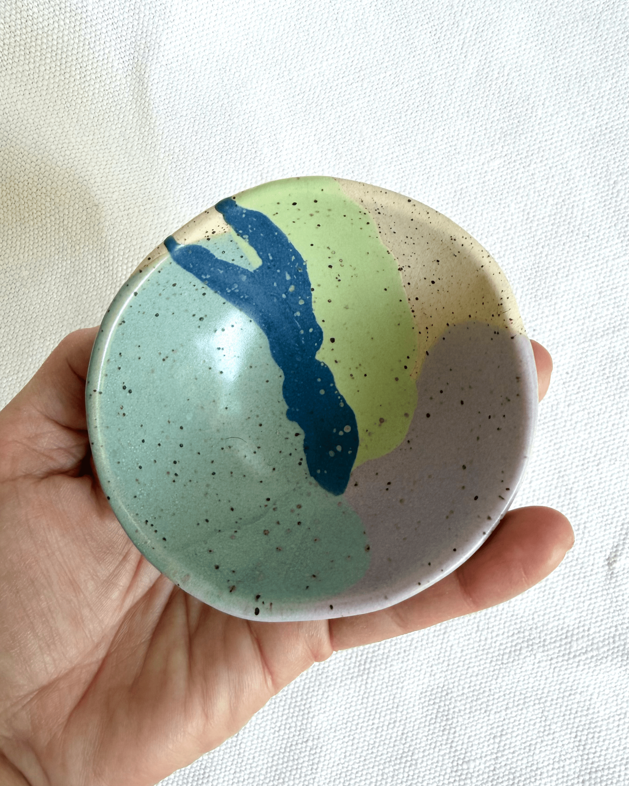Small Bowl - One of a kind Multi Glaze