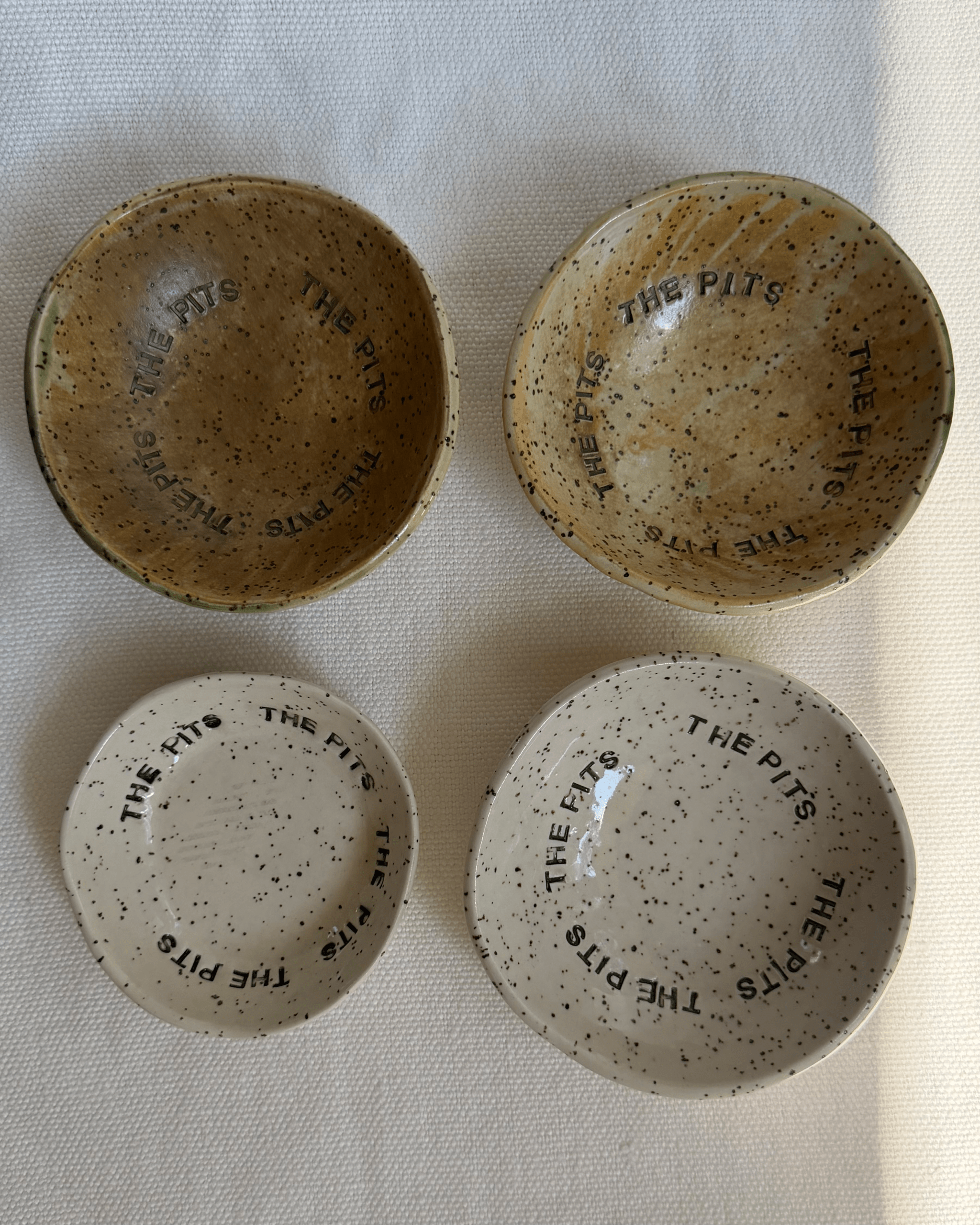The Pitts: Ceramic Bowl - Olive Pits
