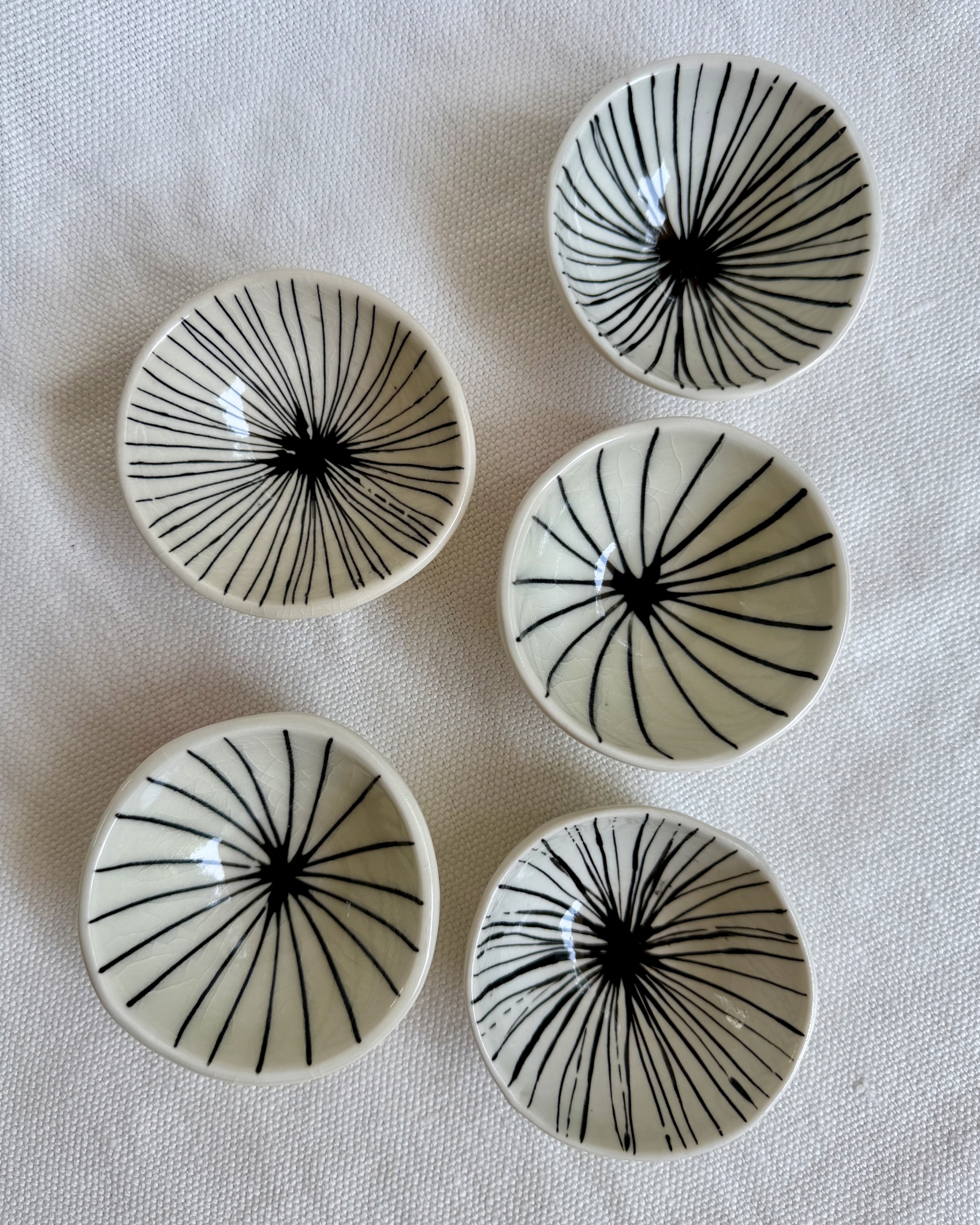 Mini Porcelain Bowl - Sea Urchin