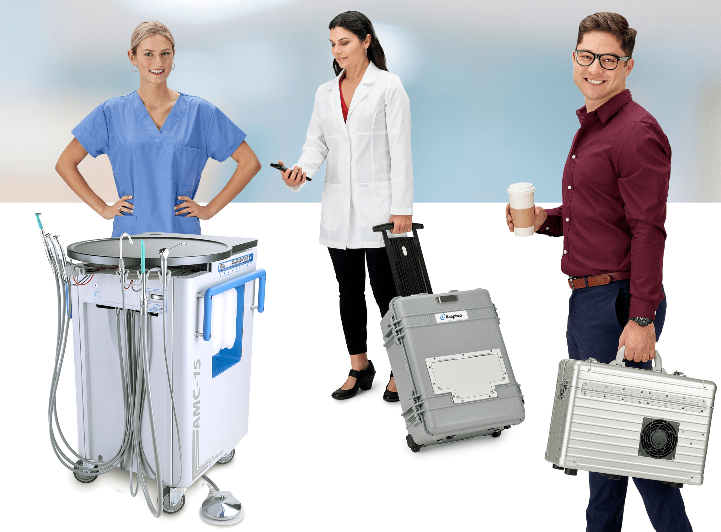 Versatile Portable Dental Delivery Systems Can Save the Day for a busy Dental Practice.