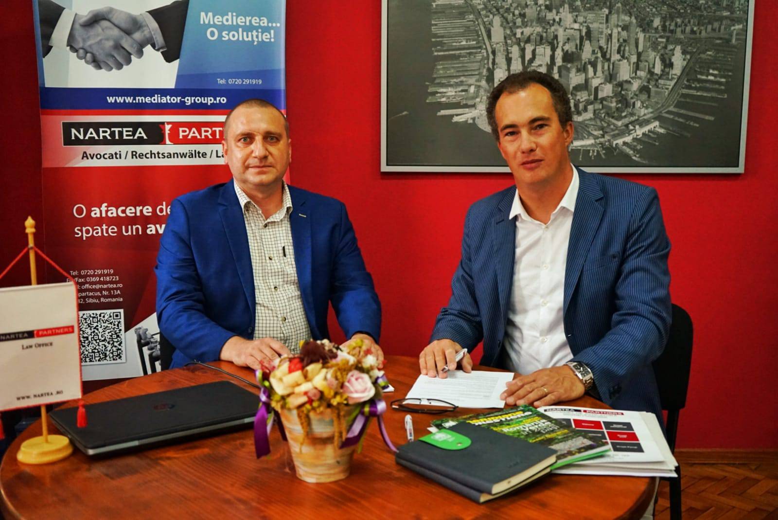Protocol de colaborare semnat cu dl. avocat Nartea Ștefan Florin – Nartea Partners