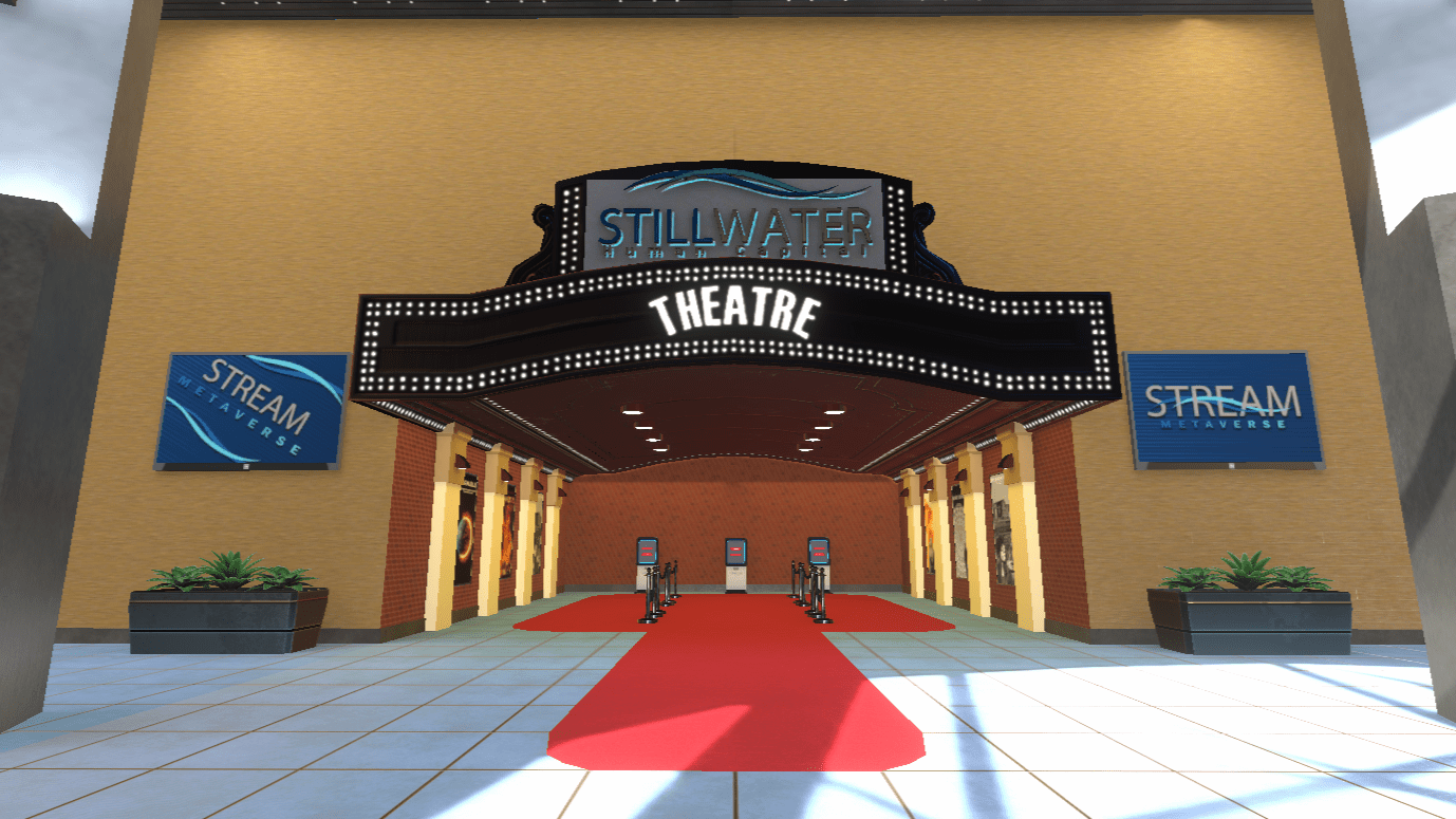 Image of Stream Metaverse Theatre Entrance