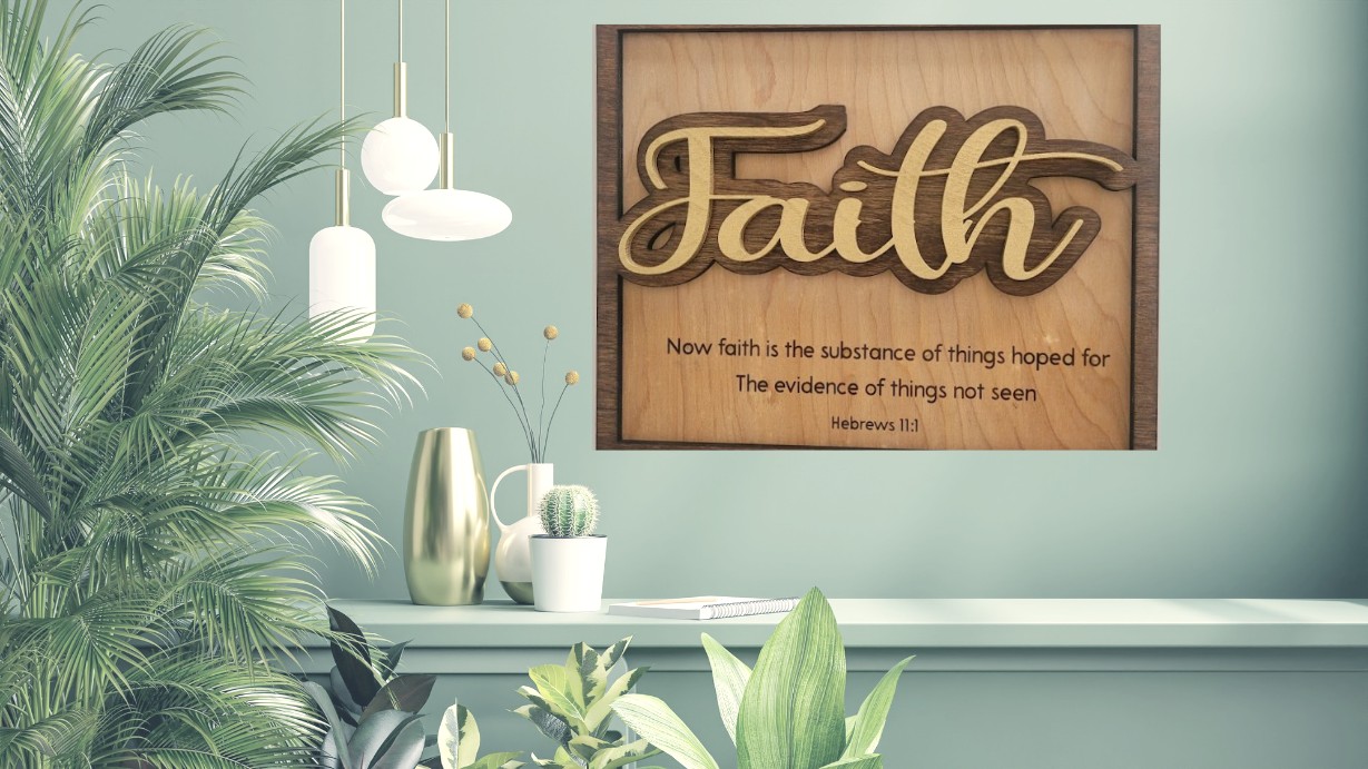 Bible verse home decor