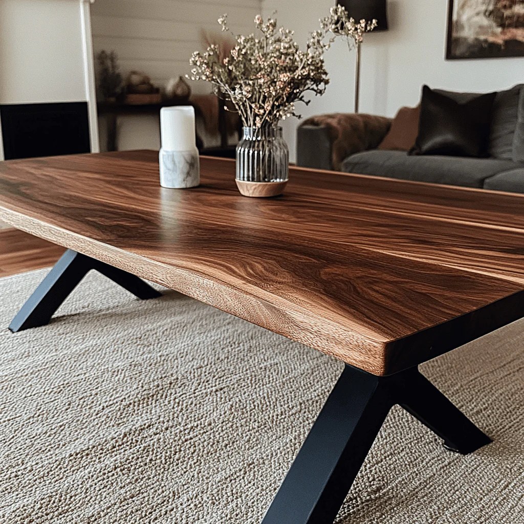 Solid Walnut Coffee Table Ashford Blake