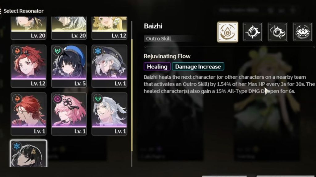 Baizhi Wuthering Waves Healer