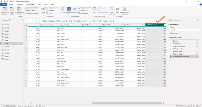 List Transform Function In Power Query Power Bi Ashish Coder - Vintage Textures - Artistic Mobile Collection