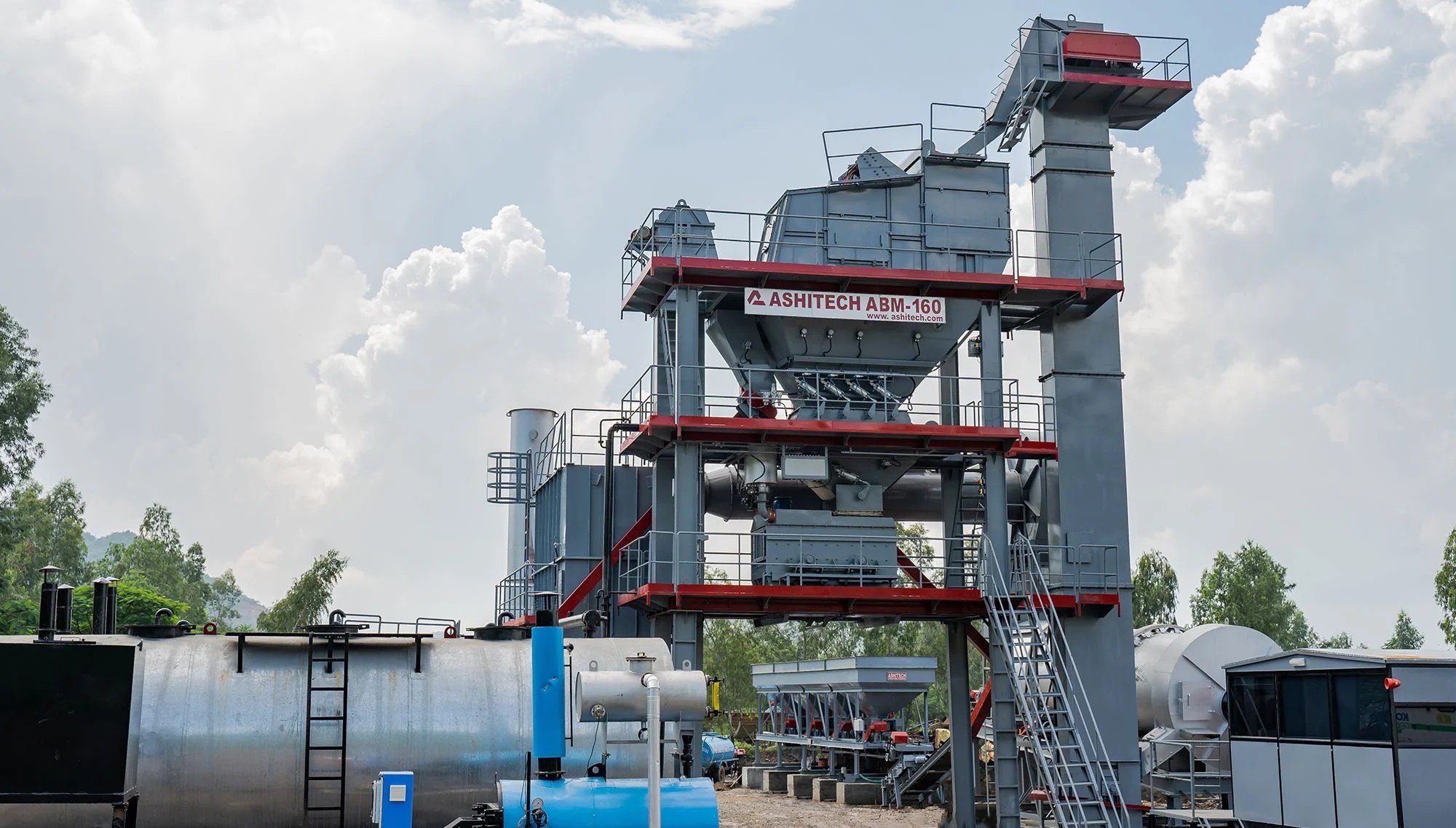 Ashitech | RAP(Recycled Asphalt Pavement) System in ...