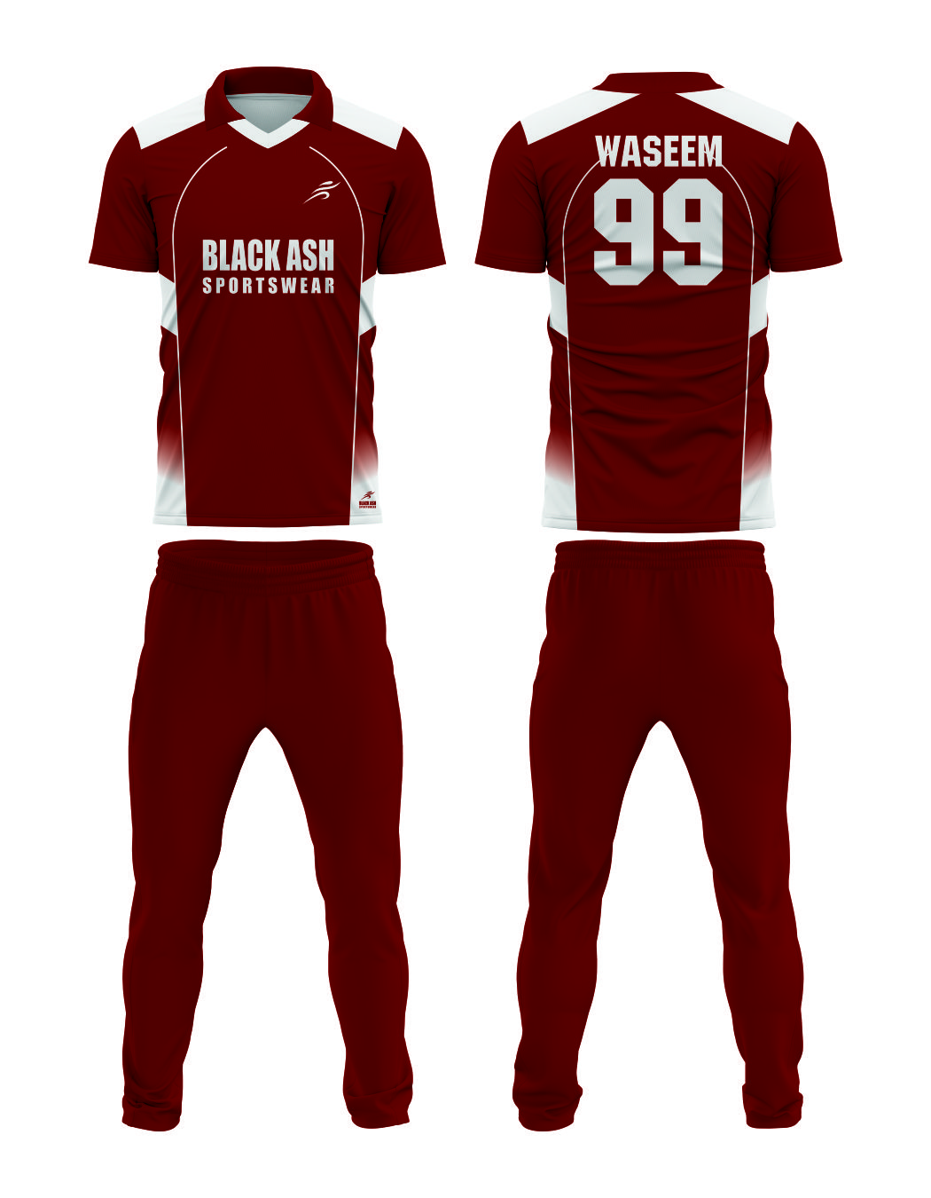 CRI-2285 Premier Performance Custom Cricket Uniform: Custom Sublimation Professional Men’s Cricket Shirts for Teamwear