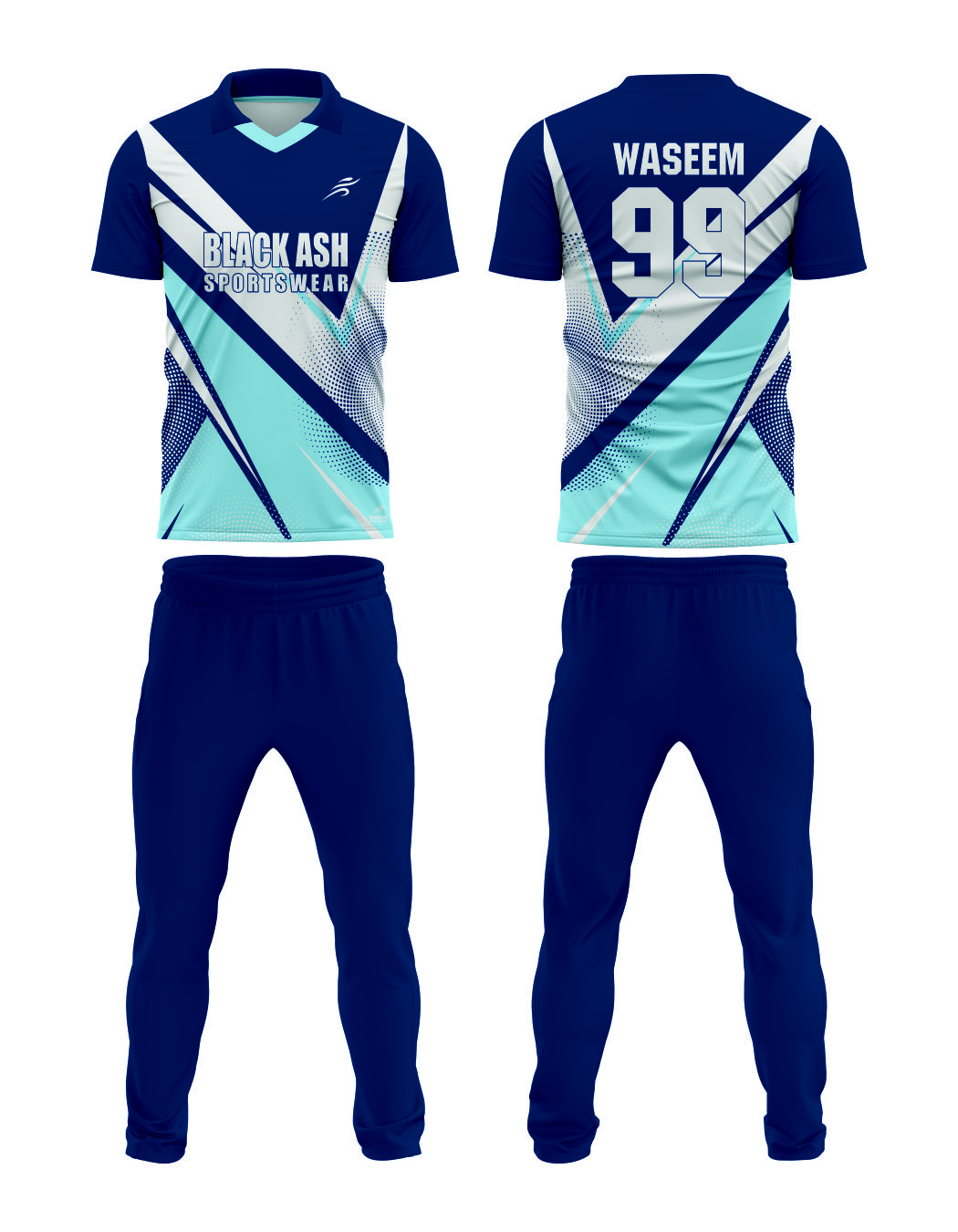 CRI-2287 Premier Performance Custom Cricket Uniform: Custom Sublimation Professional Men’s Cricket Shirts for Teamwear