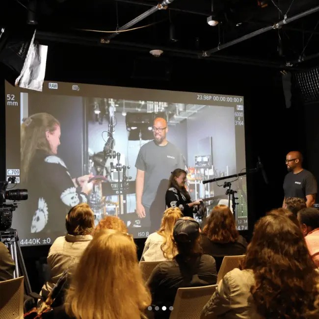 Production Sound Training at Canon