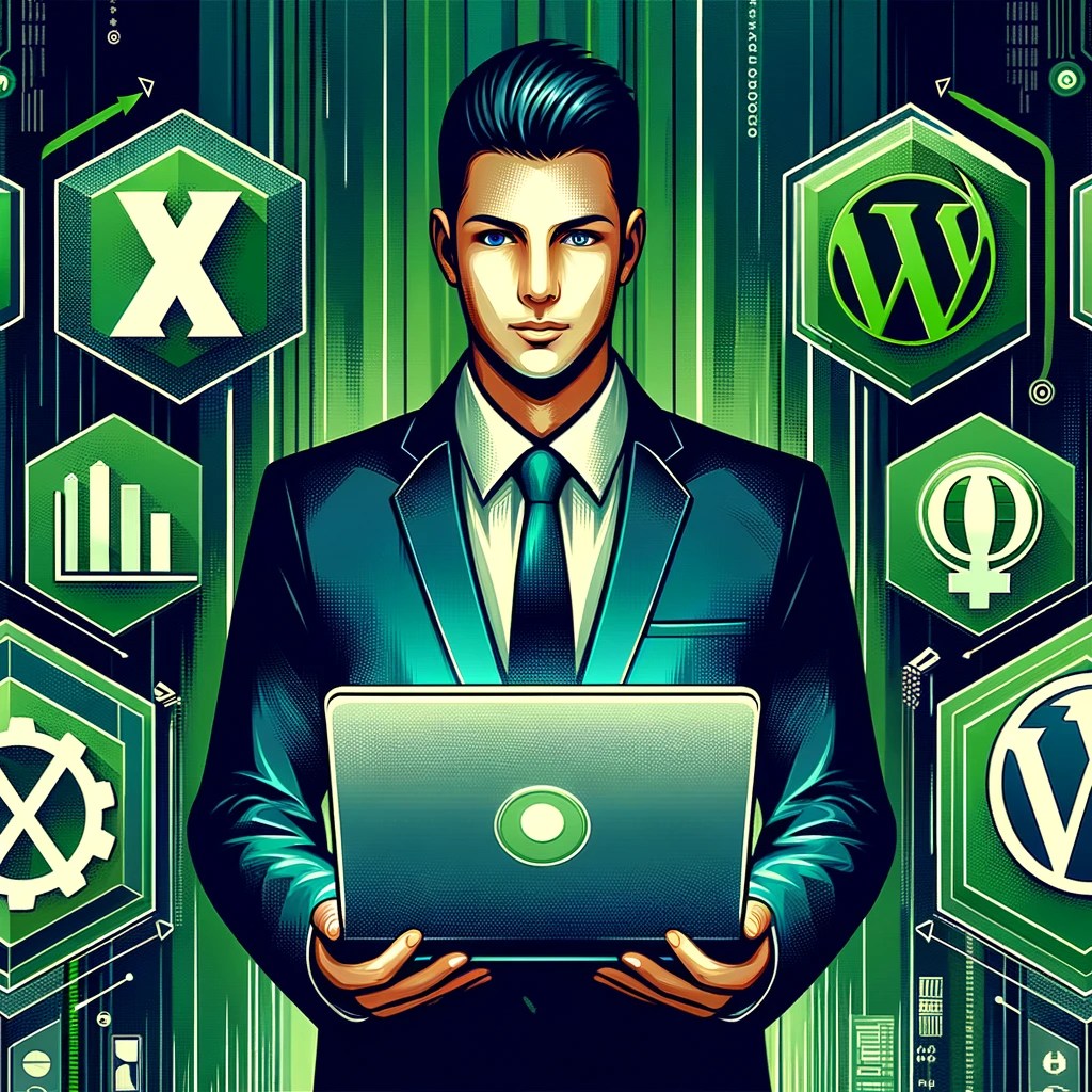 OpenAI. (2024). Master of software, using logos such as Excel. Generated using DALL-E.