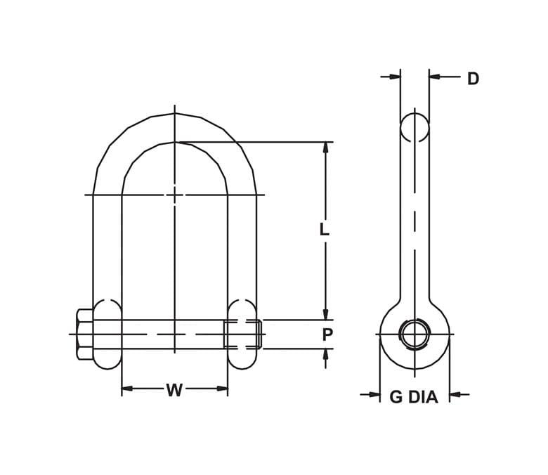 CM Long Reach Shackle Ashley Sling, Inc.