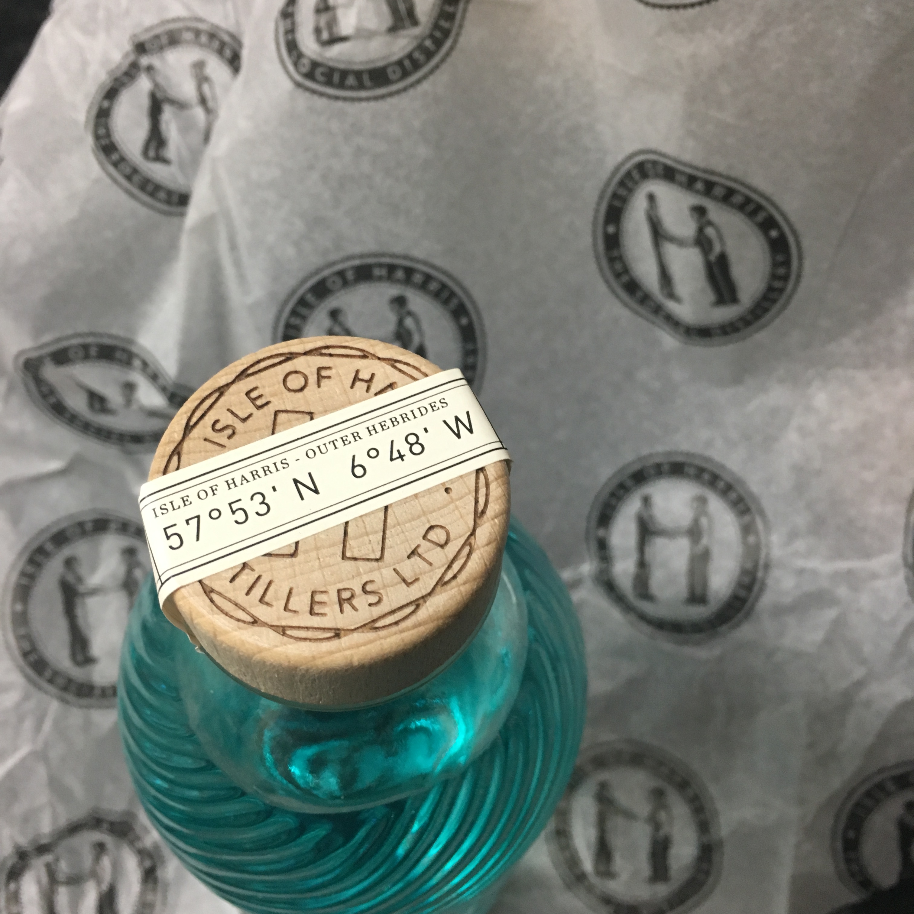 Harris Gin Bottle