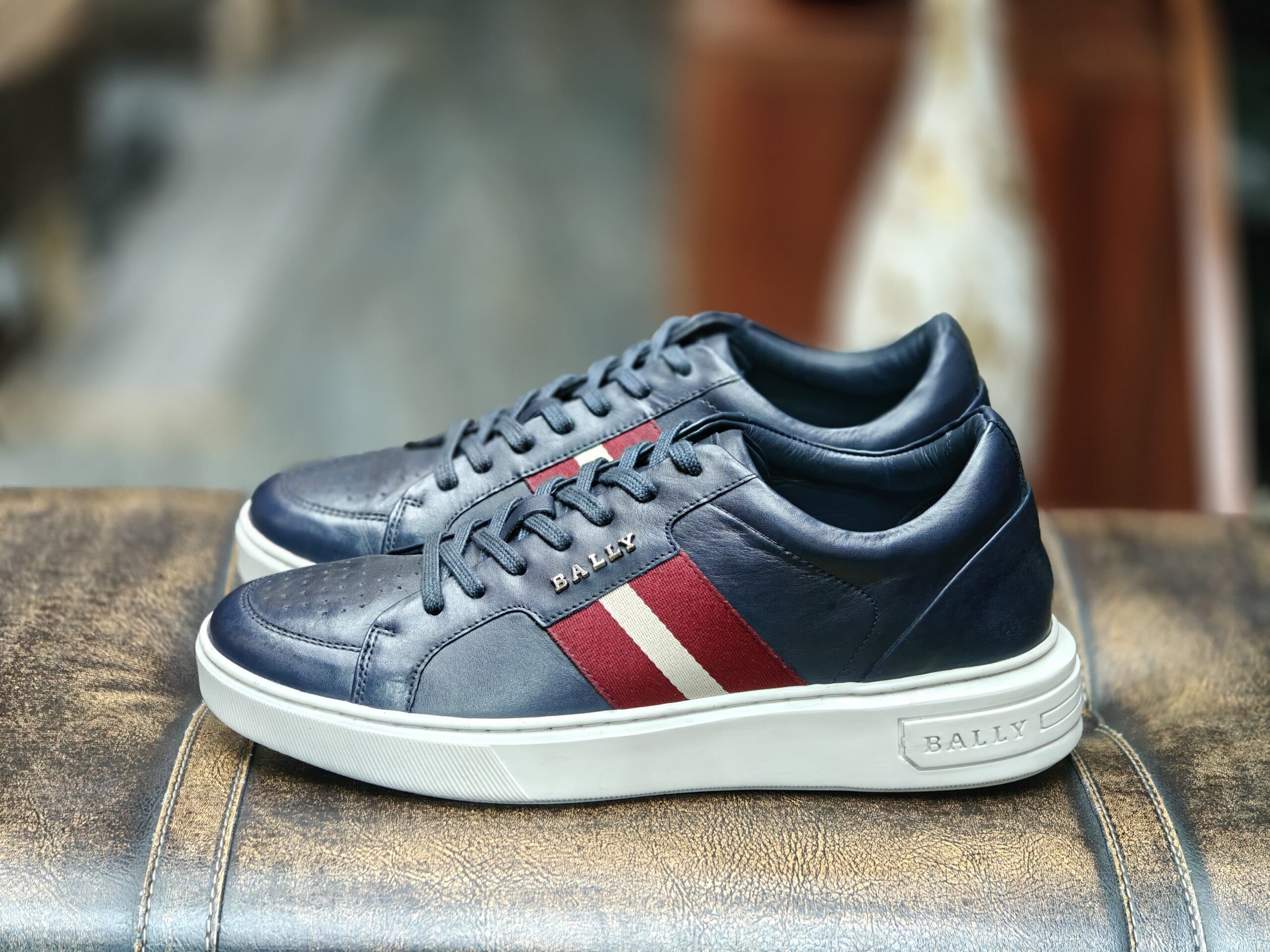 Bally Blue Maxim-2 Sneakers